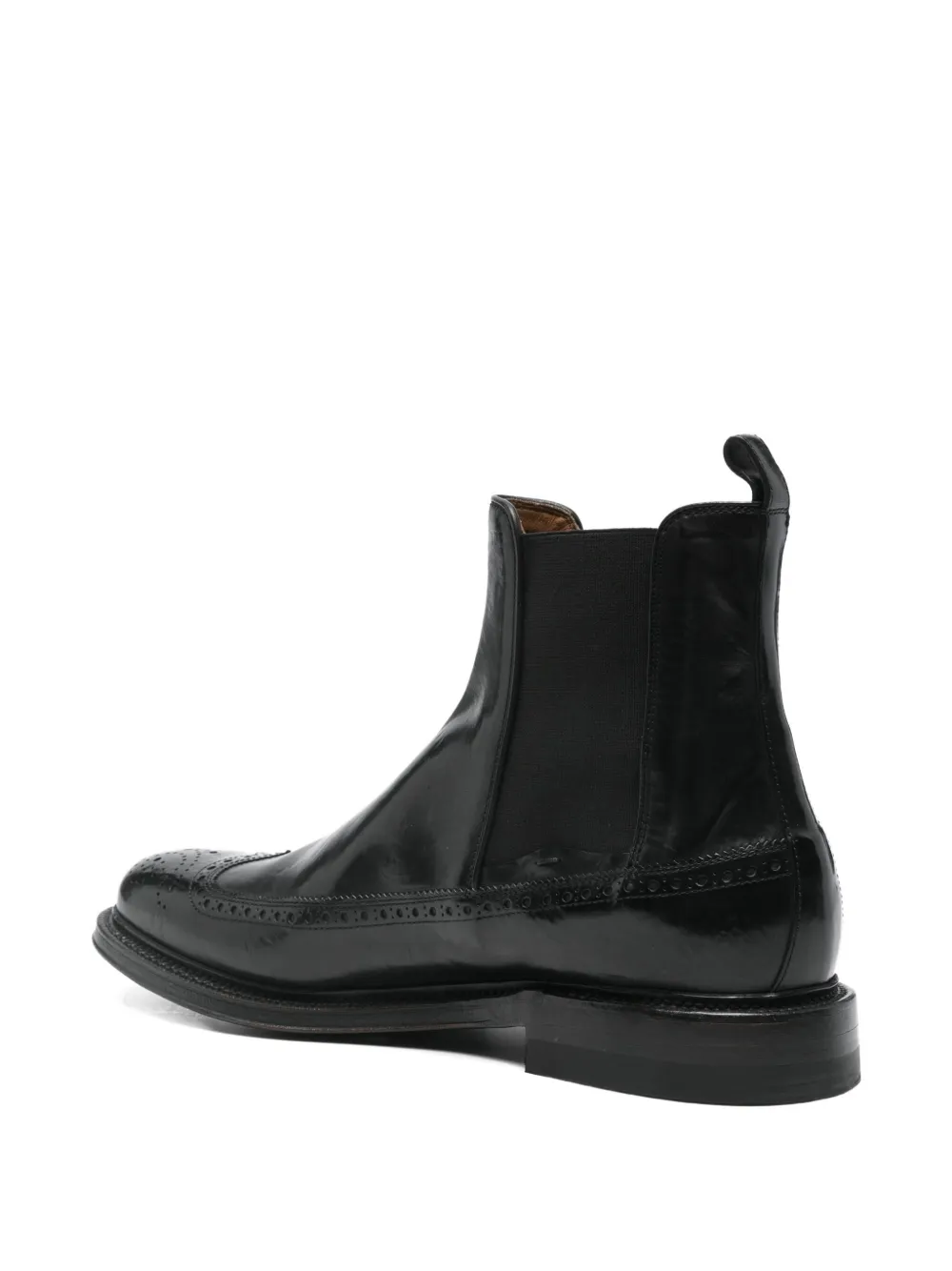 Silvano Sassetti elasticated-panel boots Black