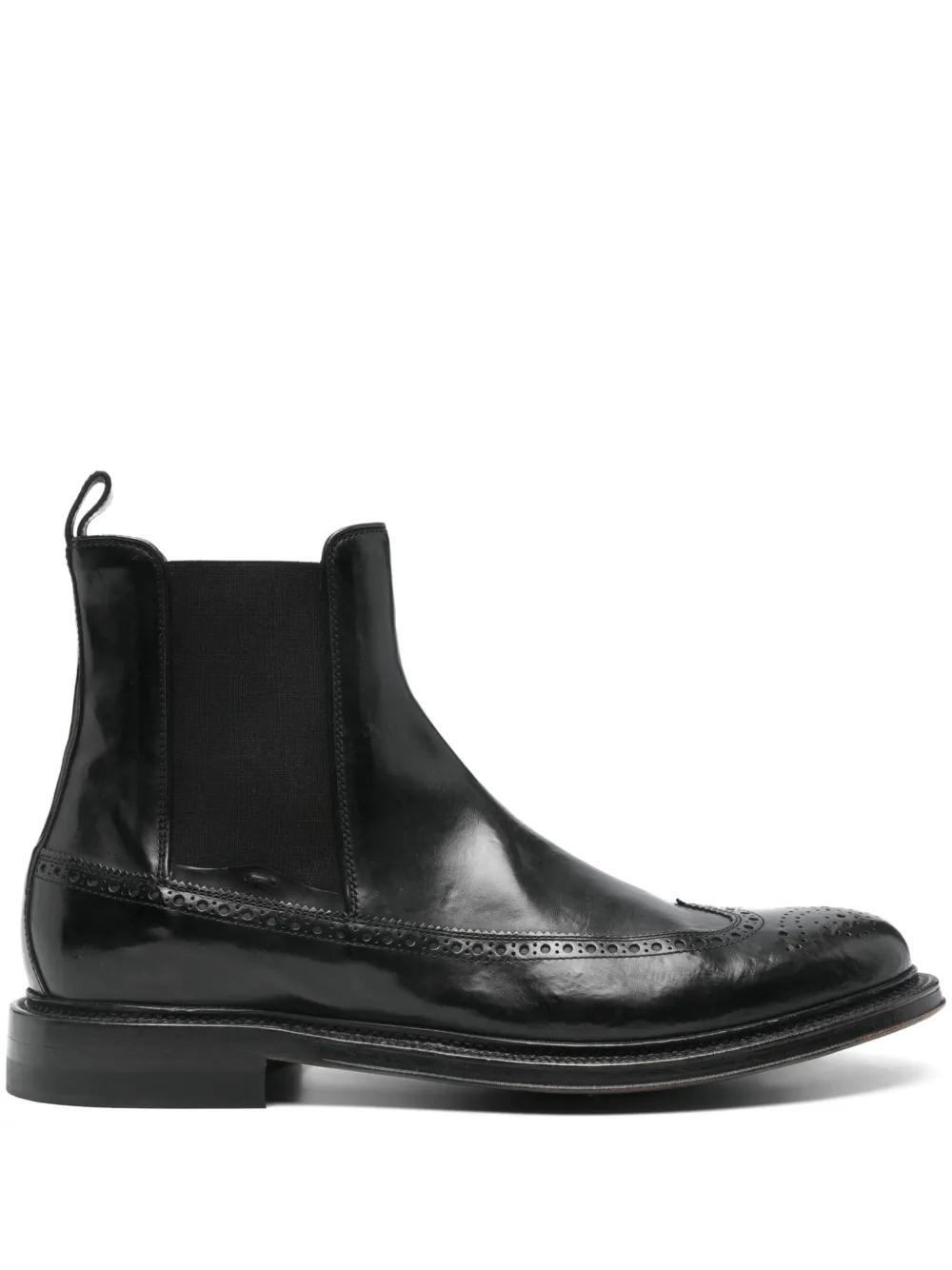 Silvano Sassetti elasticated-panel boots Black