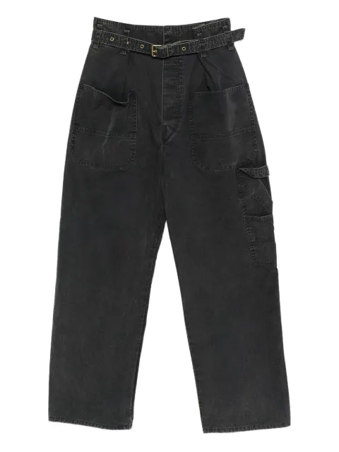 MARANT ÉTOILE belted pocket trousers