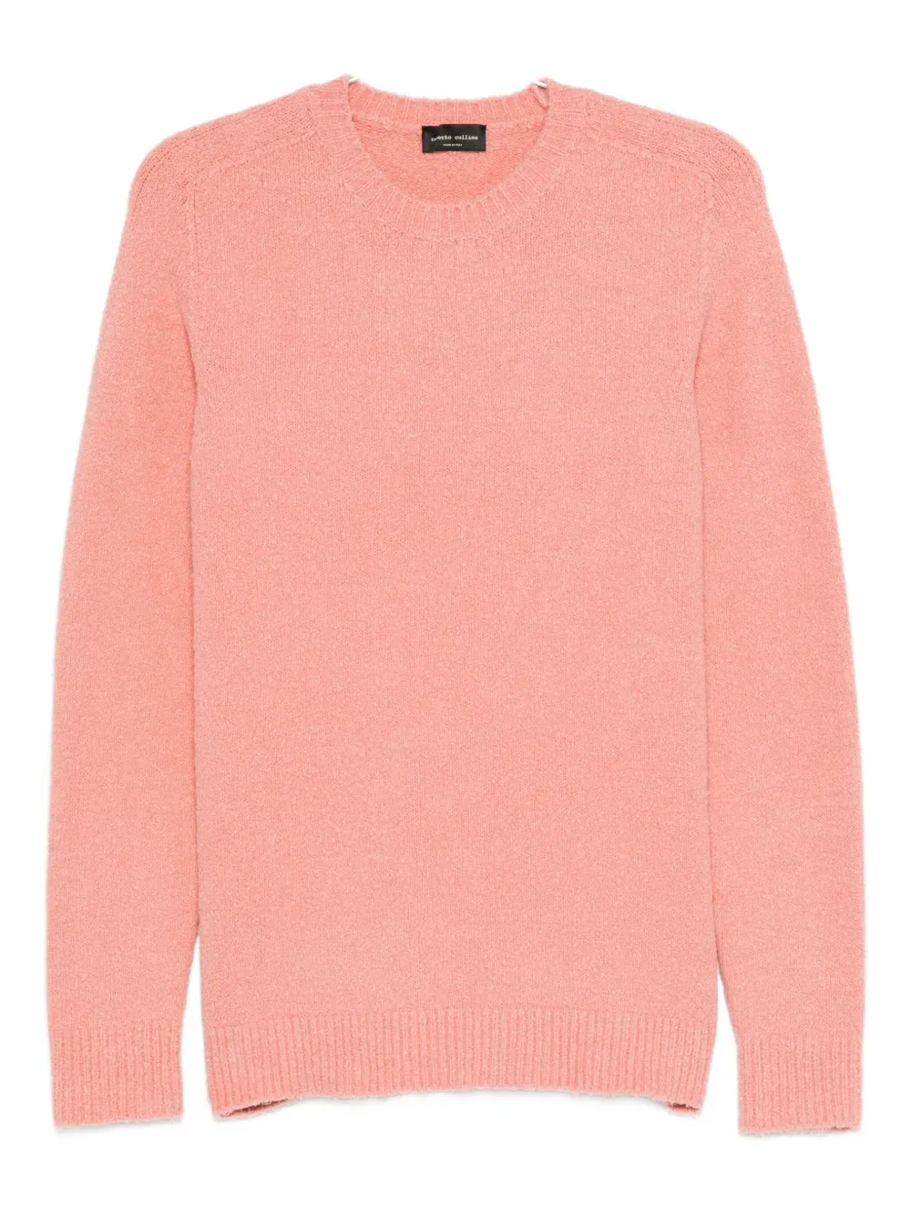 Roberto Collina Round-neck Sweater In Pink