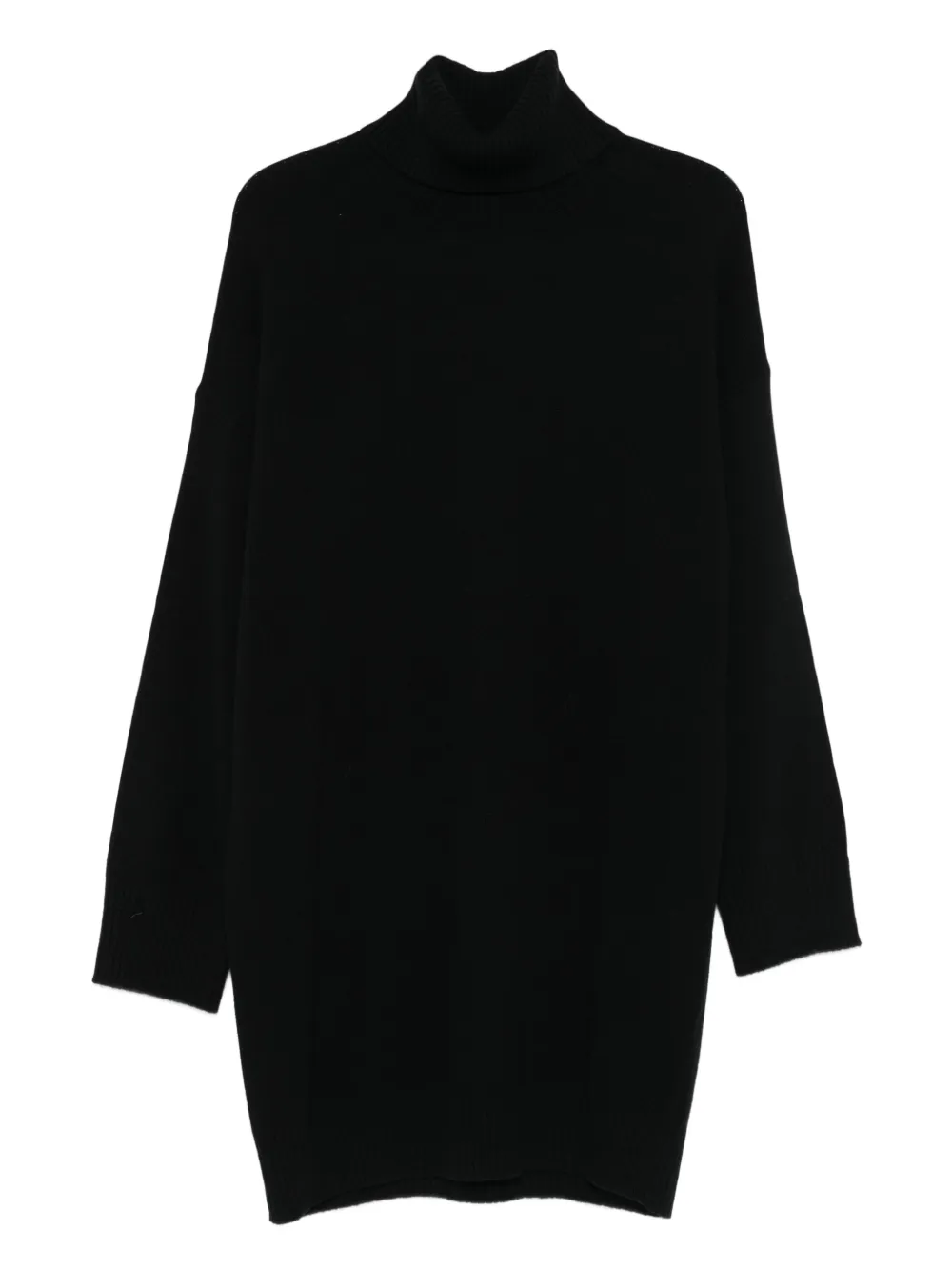 Roberto Collina long sleeve mini dress | Black | Image 1