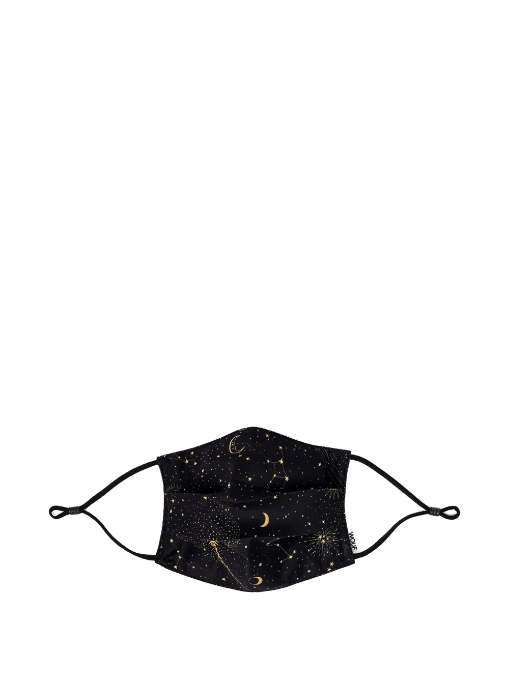 WOOUF Galaxy celestial-print face mask | Black | Image 1