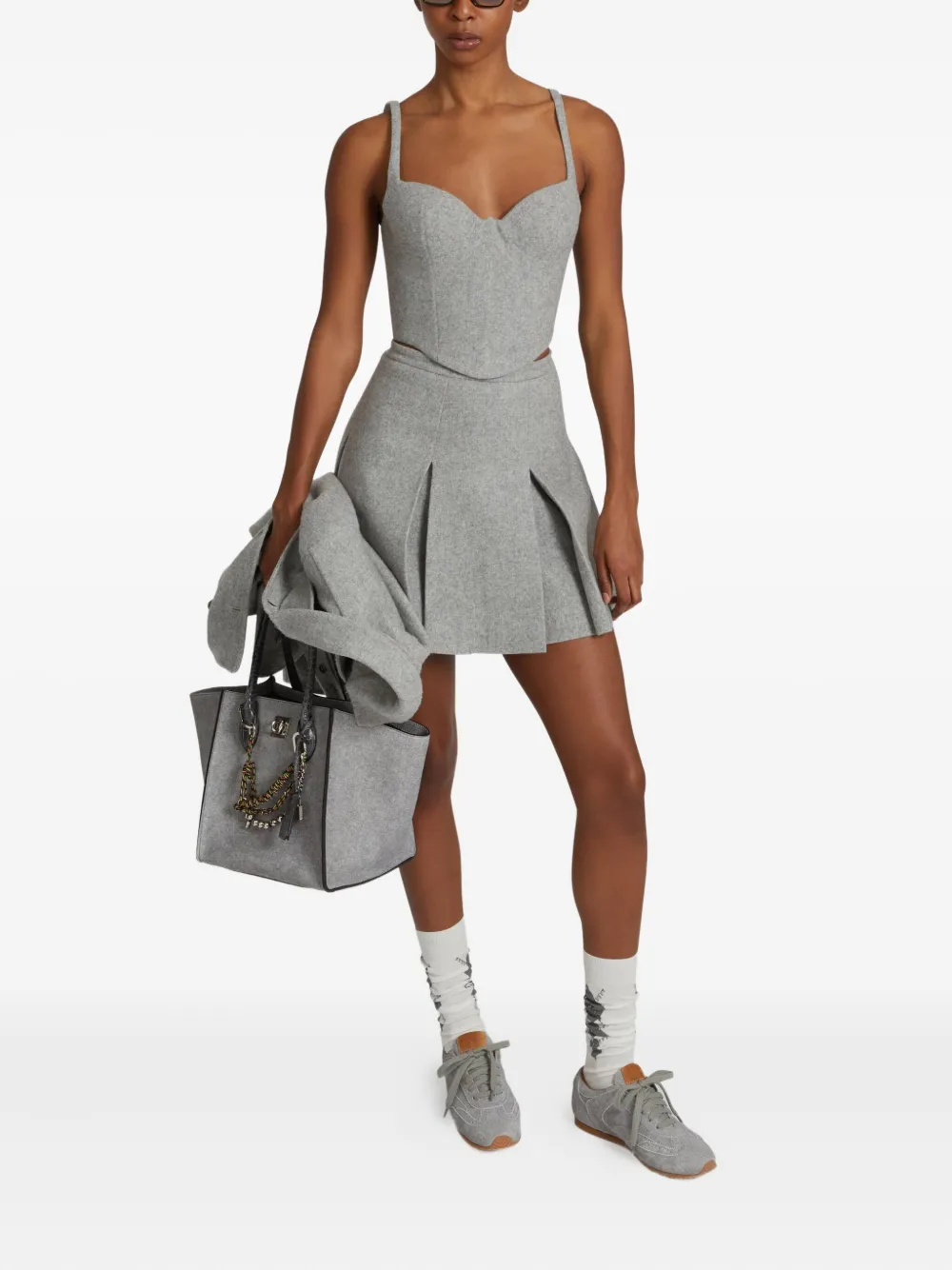 Ermanno Scervino bustier wool top | Vests & Tank Tops | Image 2