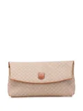 Celine Pre-Owned 2005 Macadam Coated Canvas clutch bag - Brown