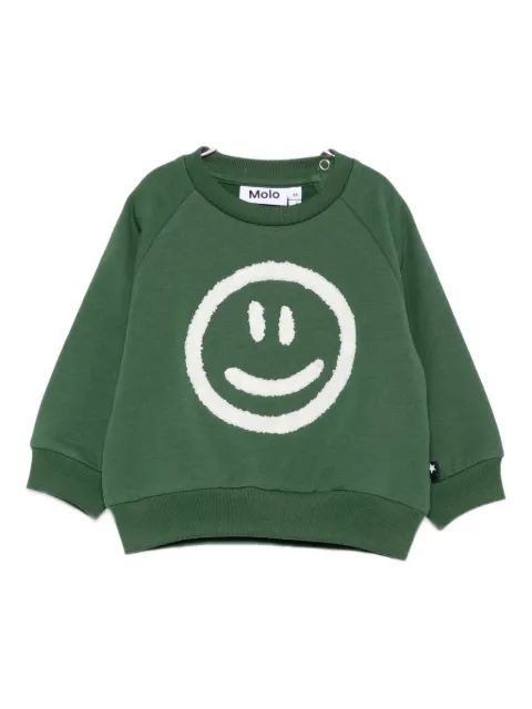 Molo face-print sweatshirt
