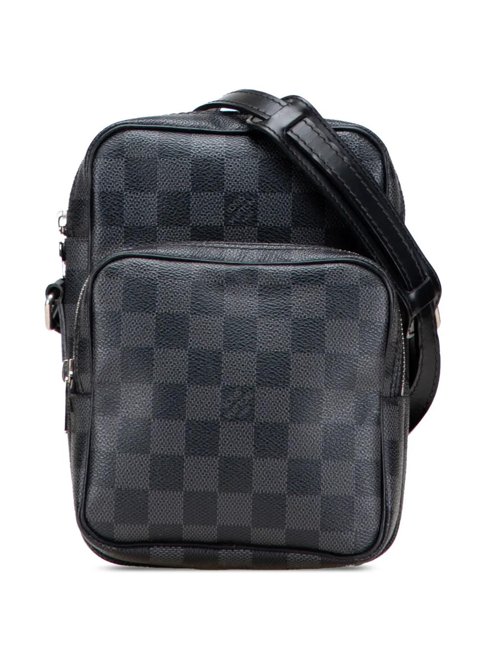 Louis Vuitton Pre-Owned 2008 Damier Graphite Rem crossbody bag - ブラック Louis Vuitton Pre-Owned 2008 Damier Graphite Rem crossbody bag - ブラック