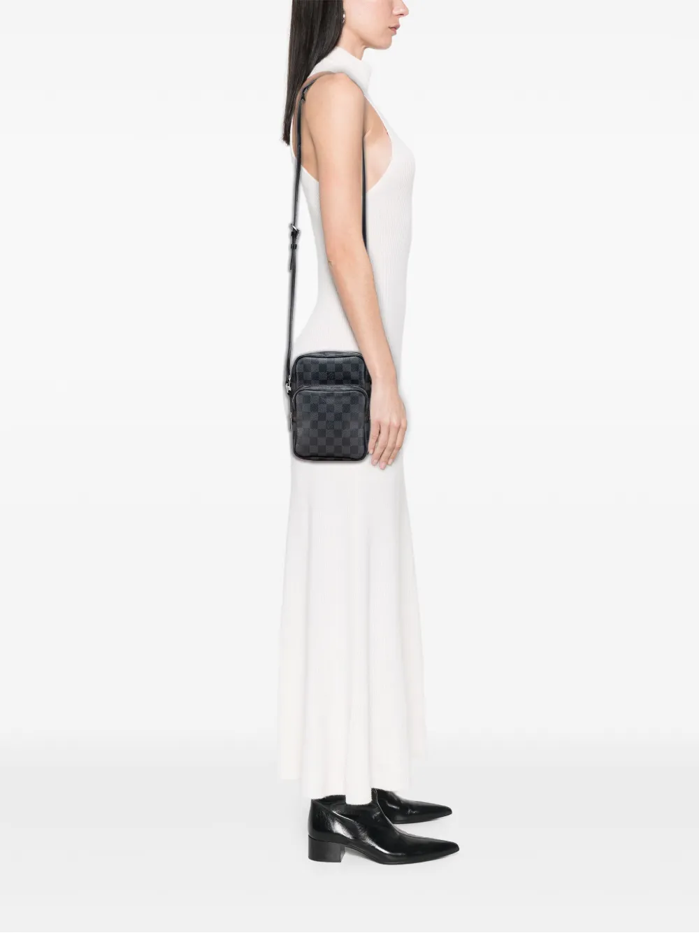 Louis Vuitton Pre-Owned 2008 Damier Graphite Rem crossbody bag | Pre-Owned | Image 2