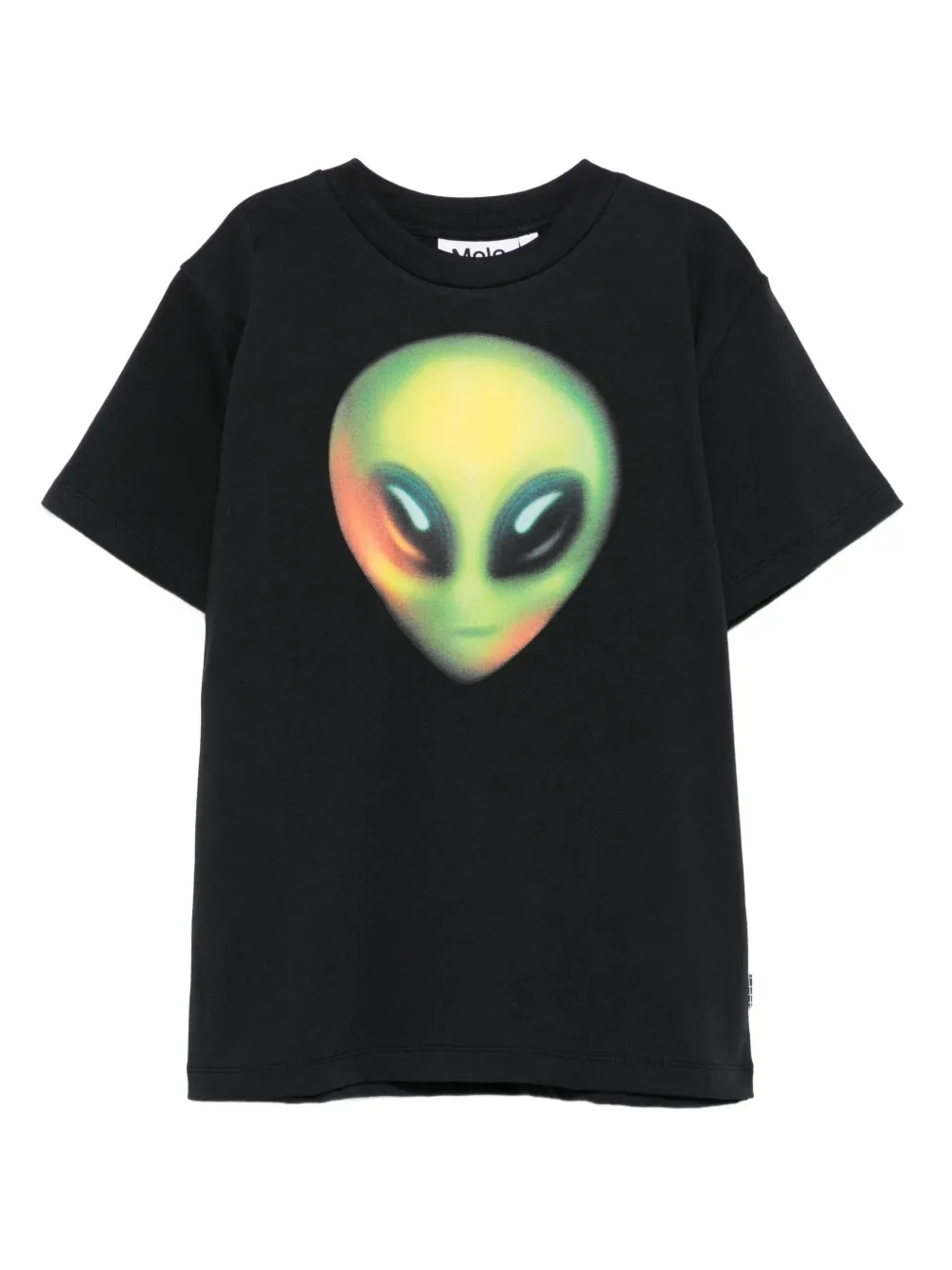 Molo alien-print T-shirt | Black | Image 1