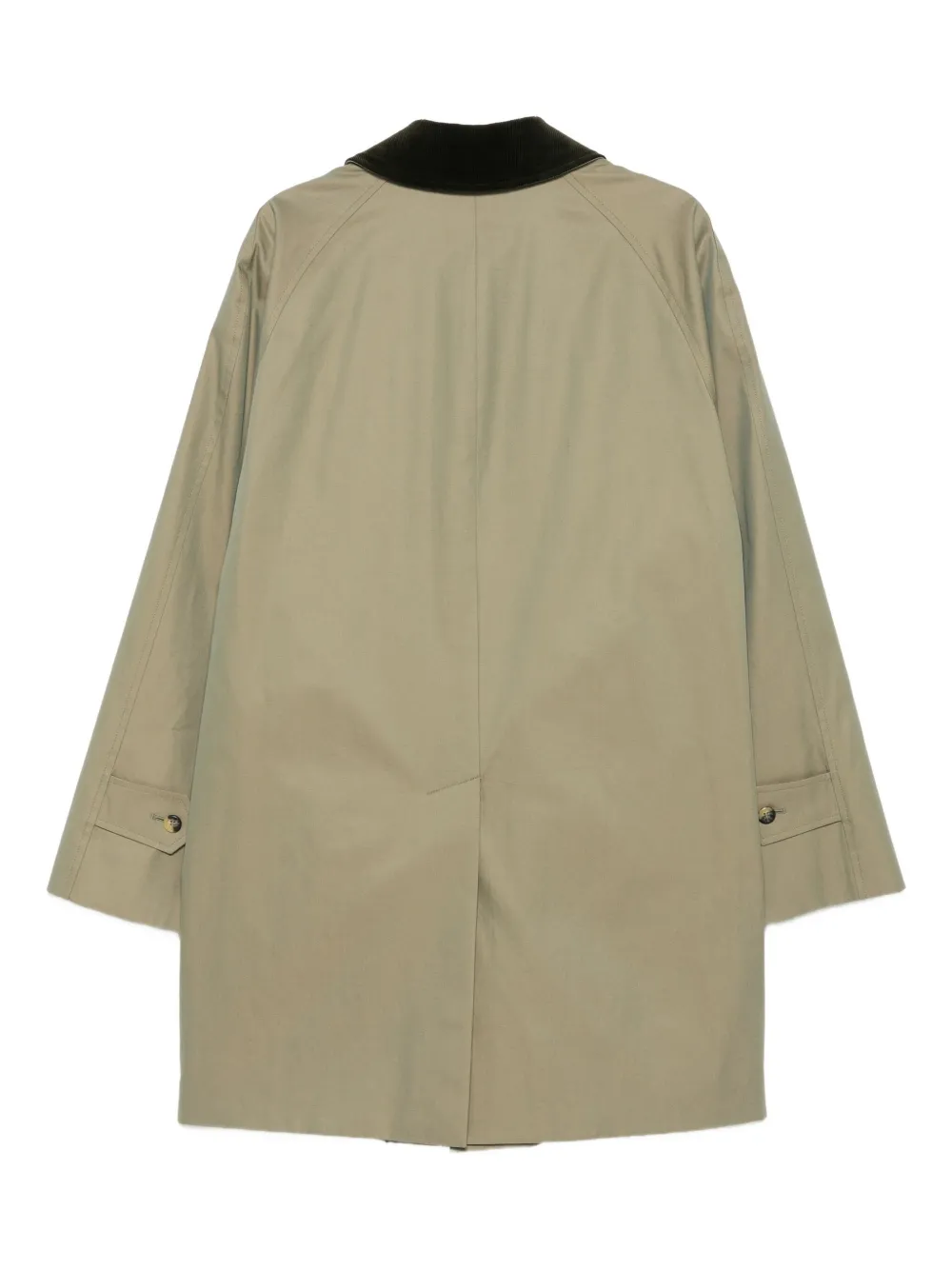 Grenfell velvet-collared buttoned coat | Single Breasted Coats | Image 2