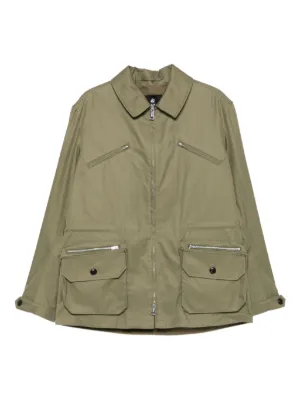 GRENFELL ジップアップジャケット オリーブグリーン Grenfell ジップアップ ジャケット | ニュートラル | FARFETCH JP