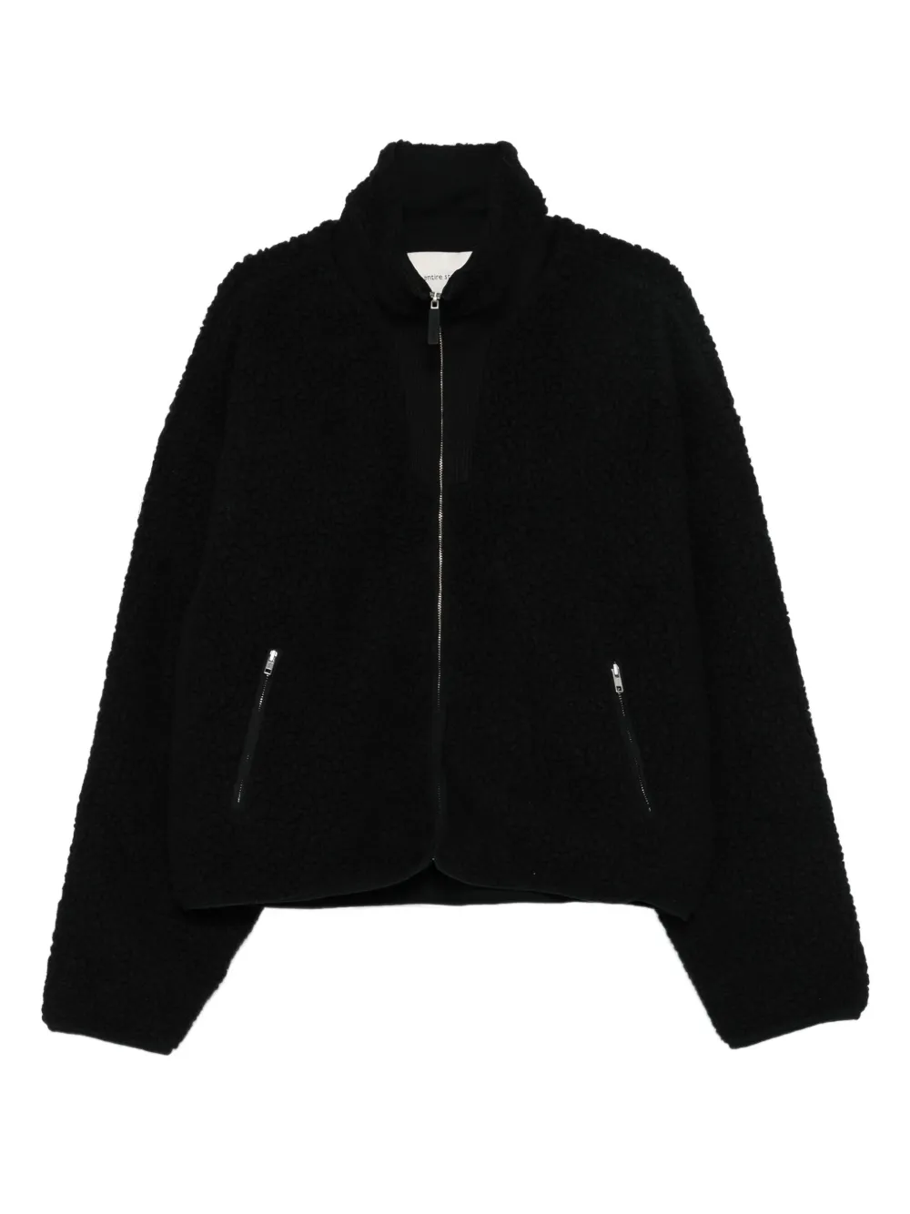 ENTIRE STUDIOS zip-up jacket | Black | Image 1