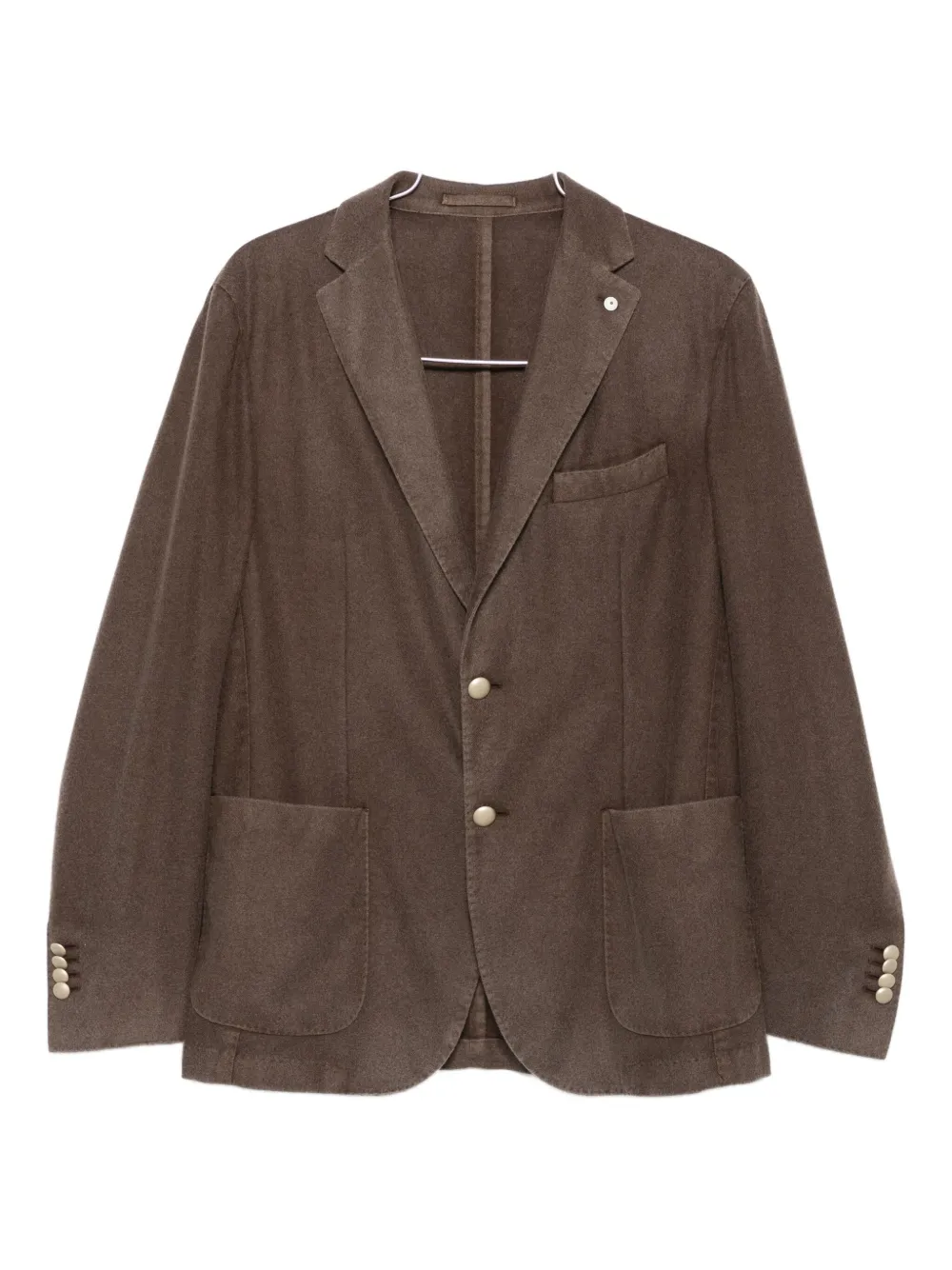 L.b.m 1911 Patch-pocket Blazer In Brown