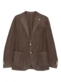 L.B.M. 1911 patch-pocket blazer - Brown