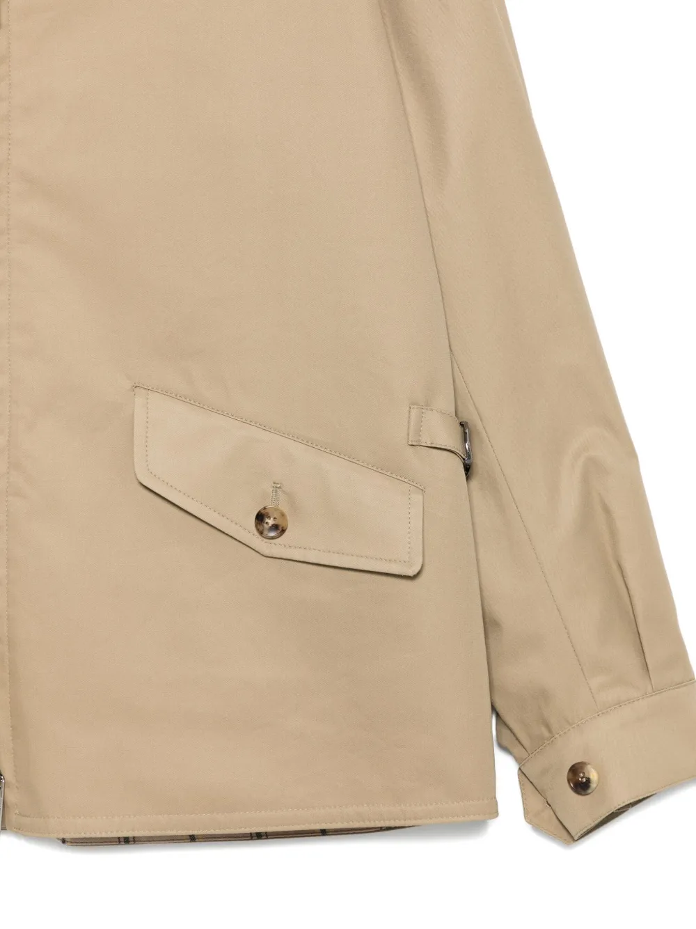  Grenfell Zip-front Jacket - Neutrals 