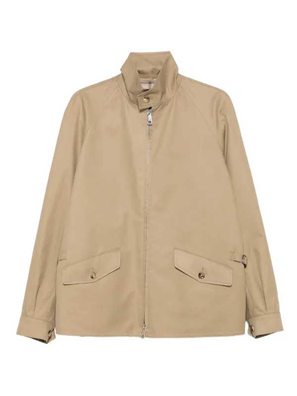 Grenfell zip-front Jacket Neutrals FARFETCH NZ