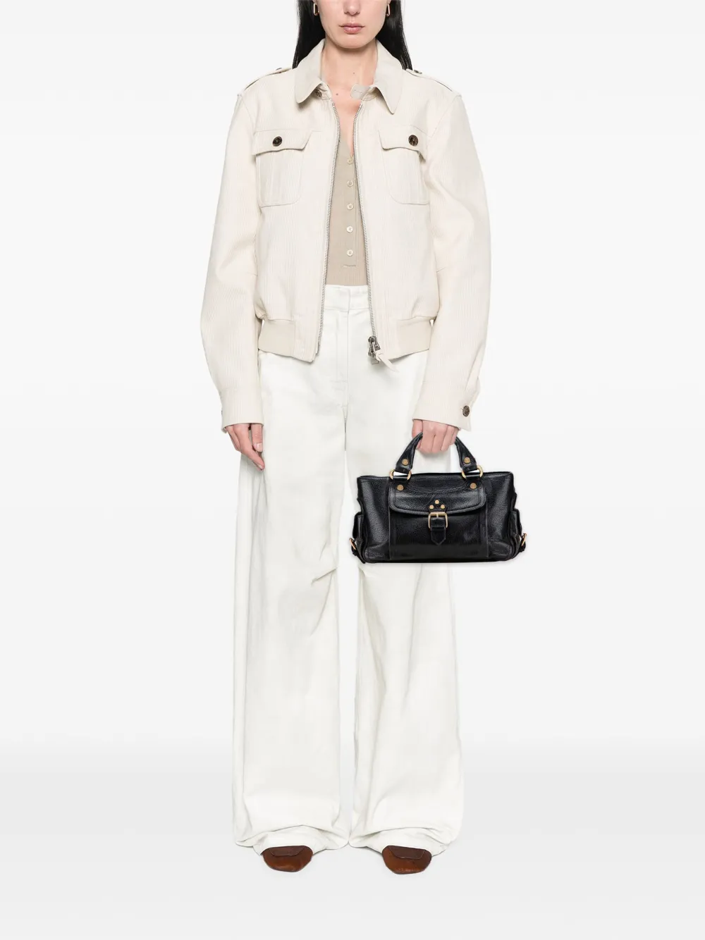 Celine Pre-Owned 2000 Leather Boogie handbag | プレオウンド | Image 2
