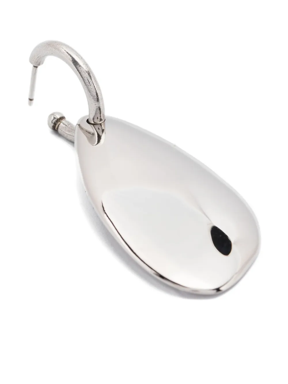 Isabel Marant Silver Teardrop Earrings In Metallic