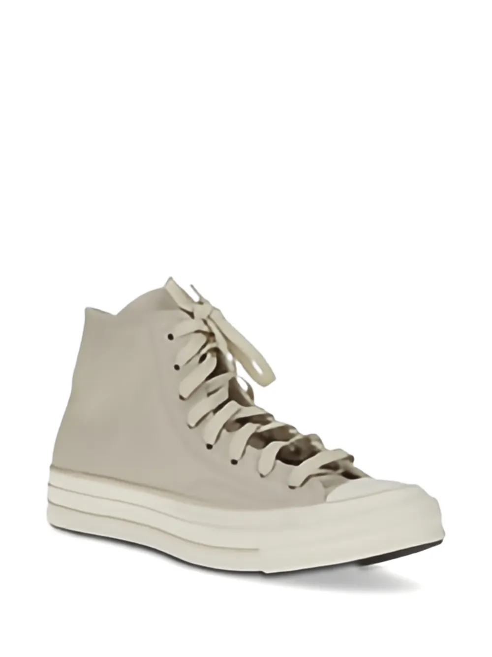 Converse Chuck 70 Leather High-top Sneakers In Gray