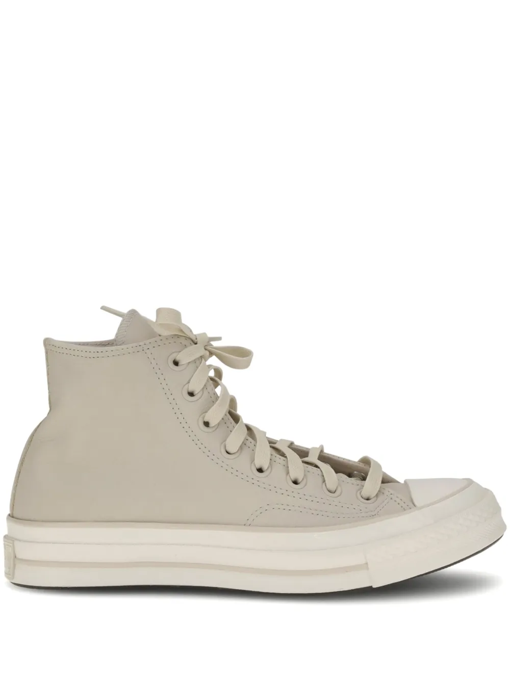 Converse Chuck 70 leather high-top sneakers Grey
