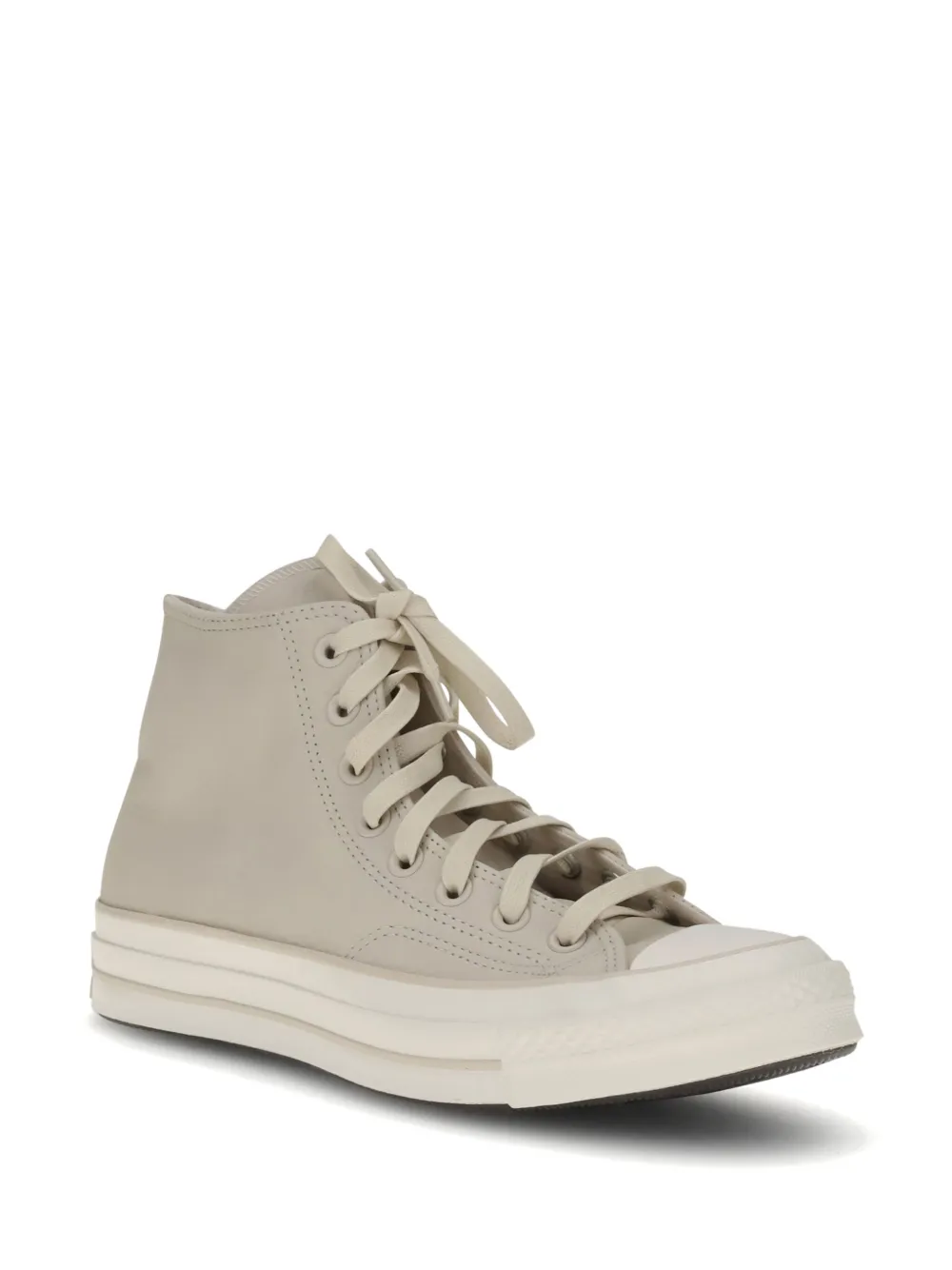 Converse Chuck 70 leather high-top sneakers Grey