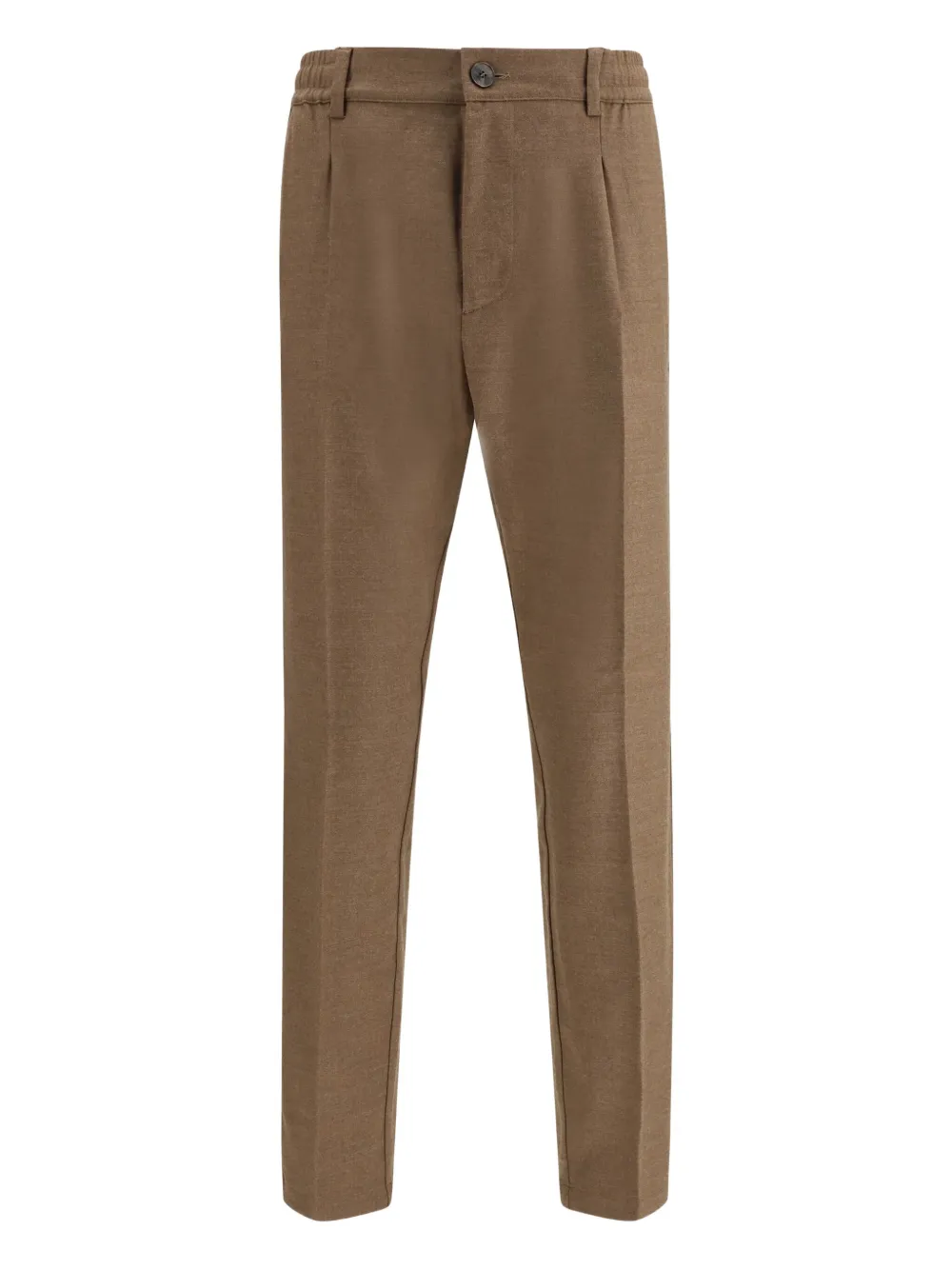Cruna Pleat-details Trousers In Brown