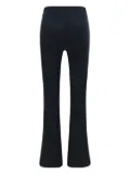 Avenue Montaigne ribbed velvet-effect trousers - Black