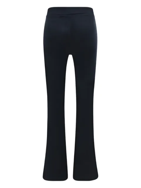Avenue Montaigne ribbed velvet-effect trousers