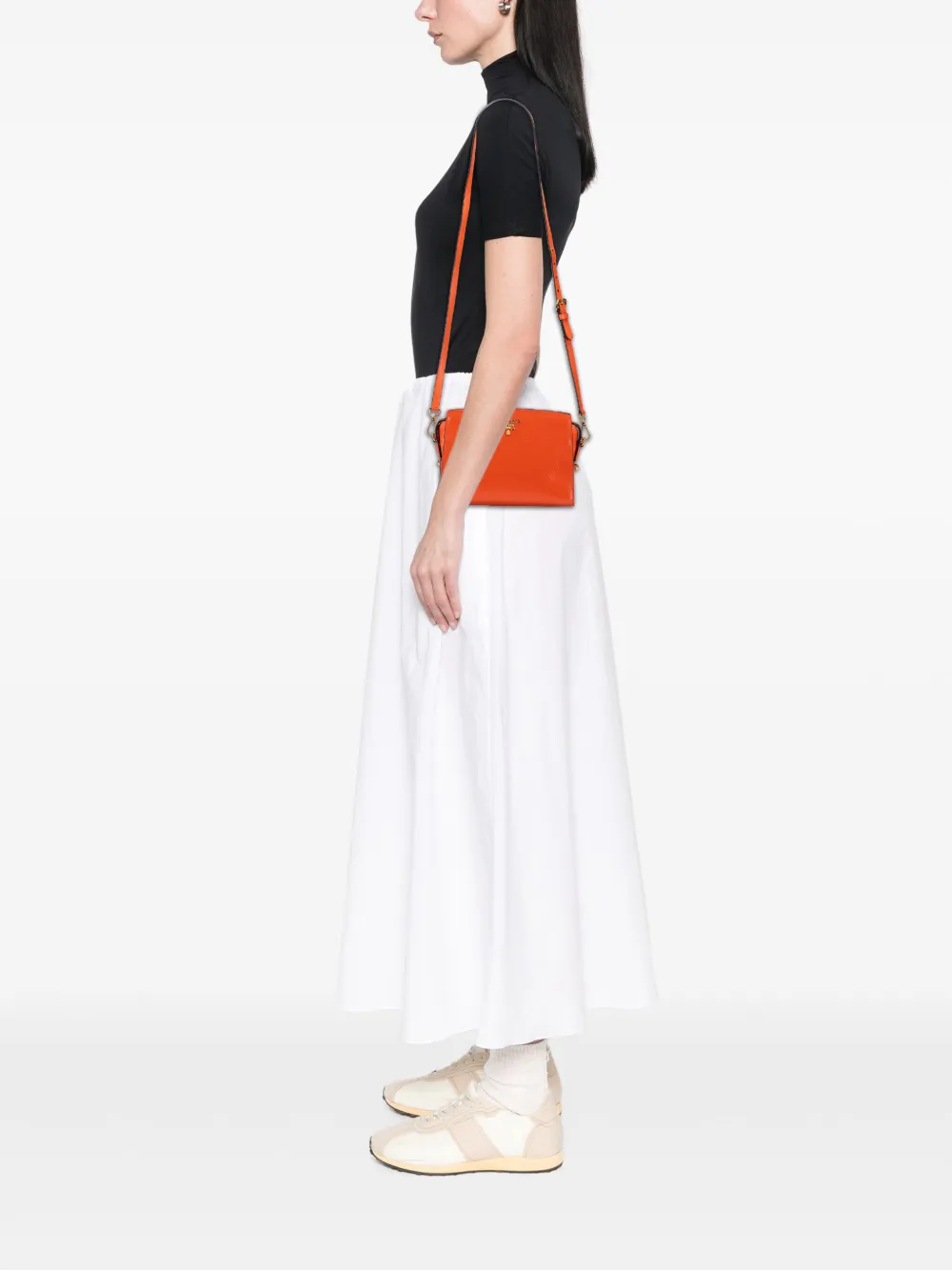 Prada Pre-Owned 2013-2025 Saffiano Vernice Esplanade crossbody bag | Pre-Owned | Image 2