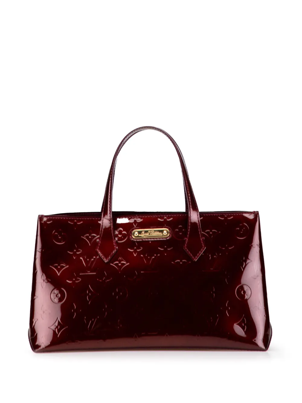 Louis Vuitton Pre-Owned 2000-2010 モノグラム ヴェルニ ウィルシャー PM ハンドバッグ - レッド Louis Vuitton Pre-Owned 2000-2010 モノグラム ヴェルニ ウィルシャー PM ハンドバッグ - レッド
