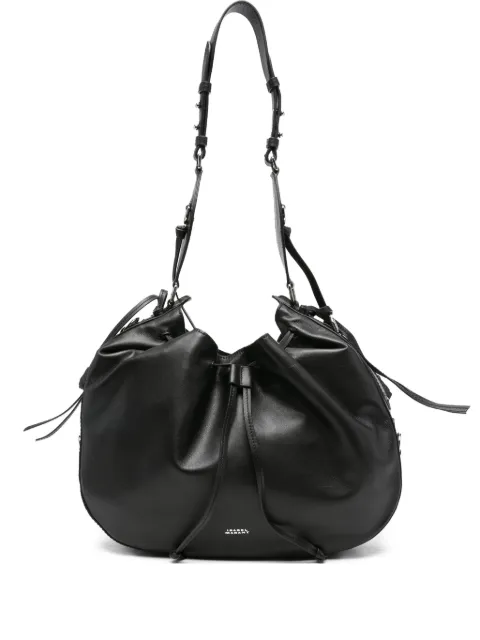 ISABEL MARANT drawstring leather shoulder bag