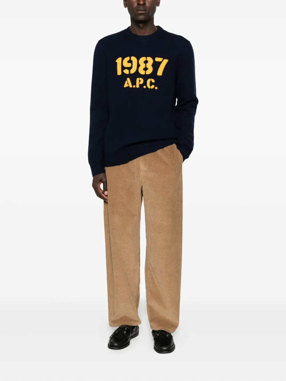 A.P.C. crew-neck long-sleeve sweater | Knitted Sweaters | Image 2