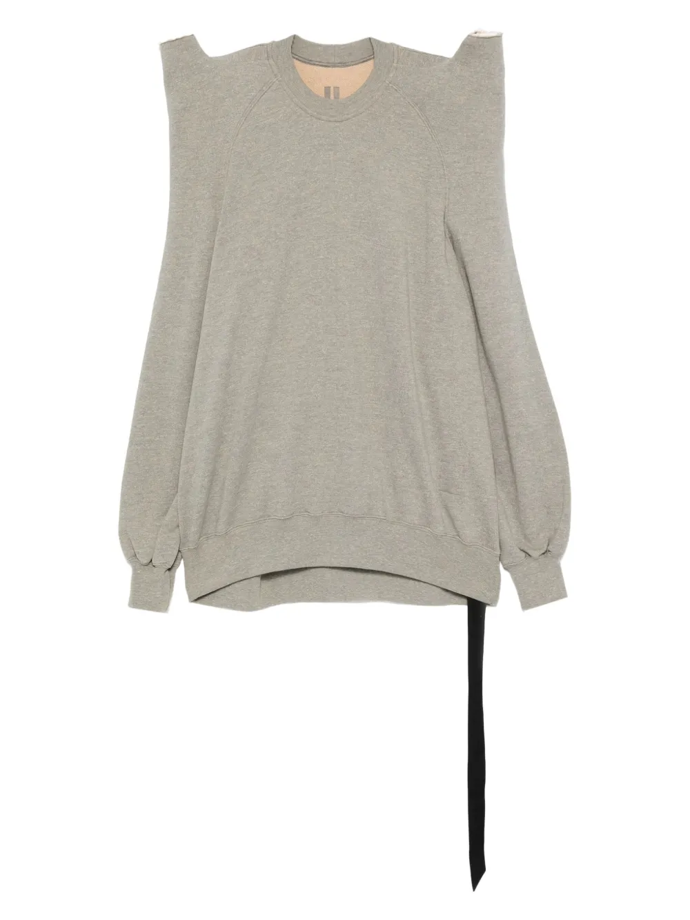 Rick Owens DRKSHDW cotton blend sweatshirt | Grey | Image 1