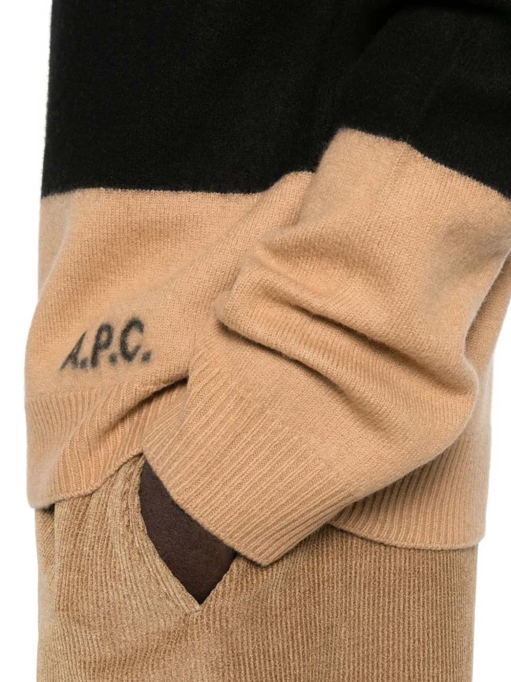 Apc Sweater A. P.c. Men Color Black In Brown