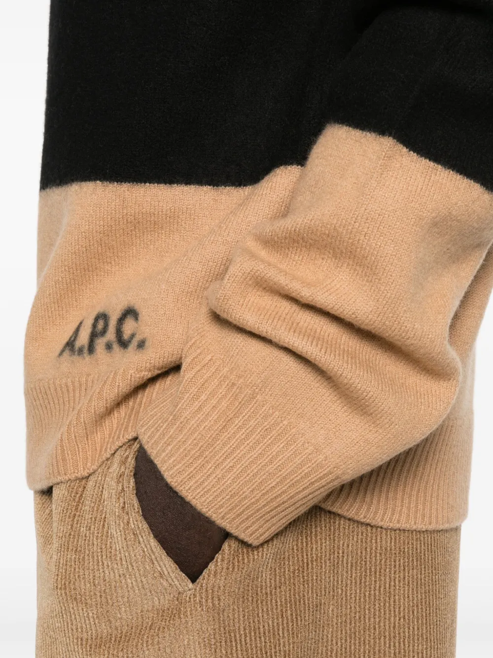 A.P.C. Kasjmier trui Beige