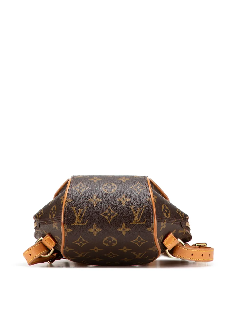 Pre-owned Louis Vuitton 1998 Monogram Ellipse Backpack In Brown