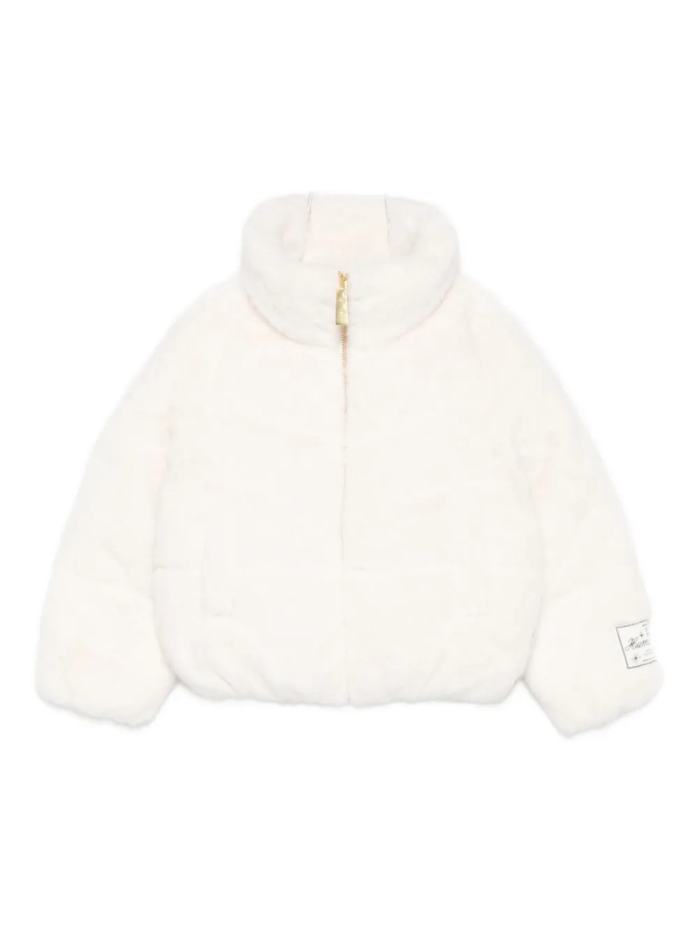 Molo faux-fur jacket | Neutrals | Image 1