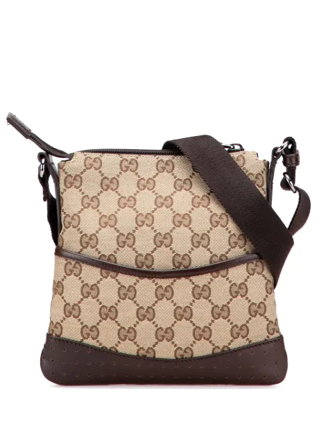 Gucci Pre-Owned 2000-2015 Small GG Canvas Perforated crossbody bag