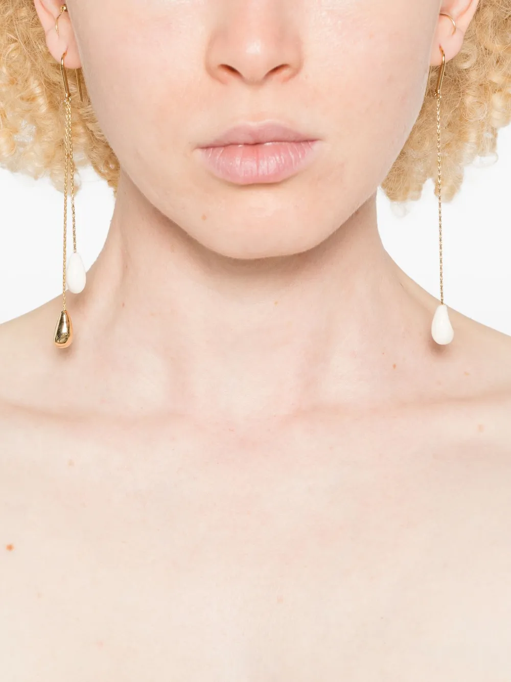 ISABEL MARANT Imala oorbellen met gouden ketting