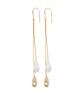 ISABEL MARANT Imala gold-chain teardrop earrings