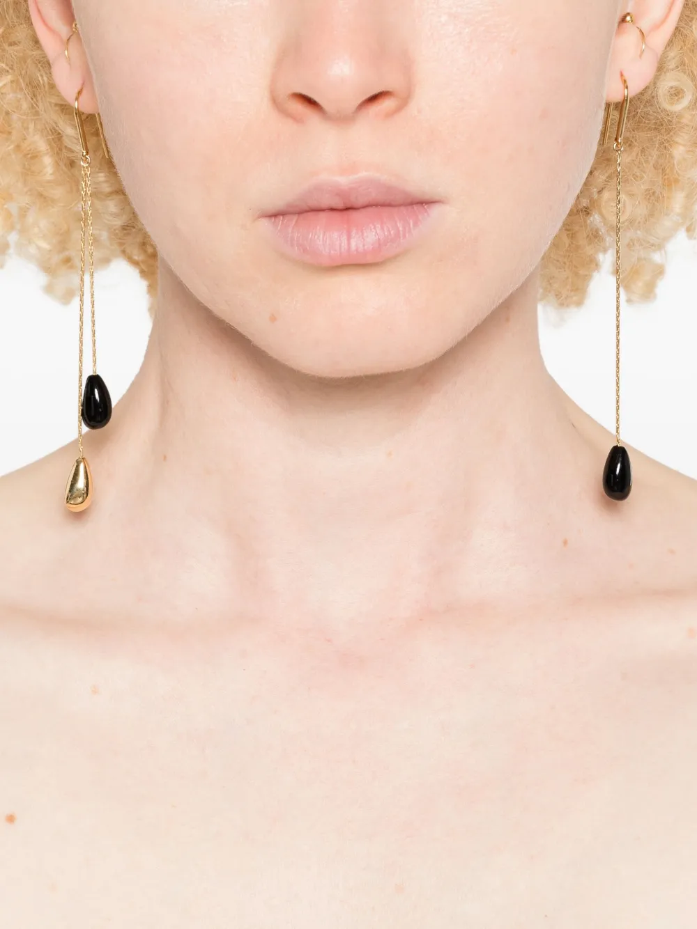 Isabel Marant Imala Gold-chain Teardrop Earrings In Gold
