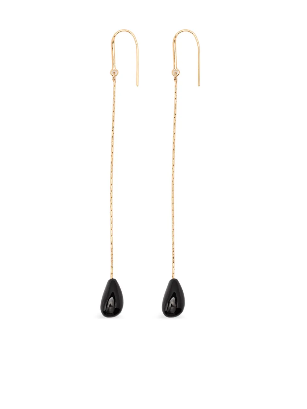 Isabel Marant Imala Gold-chain Teardrop Earrings In Gold