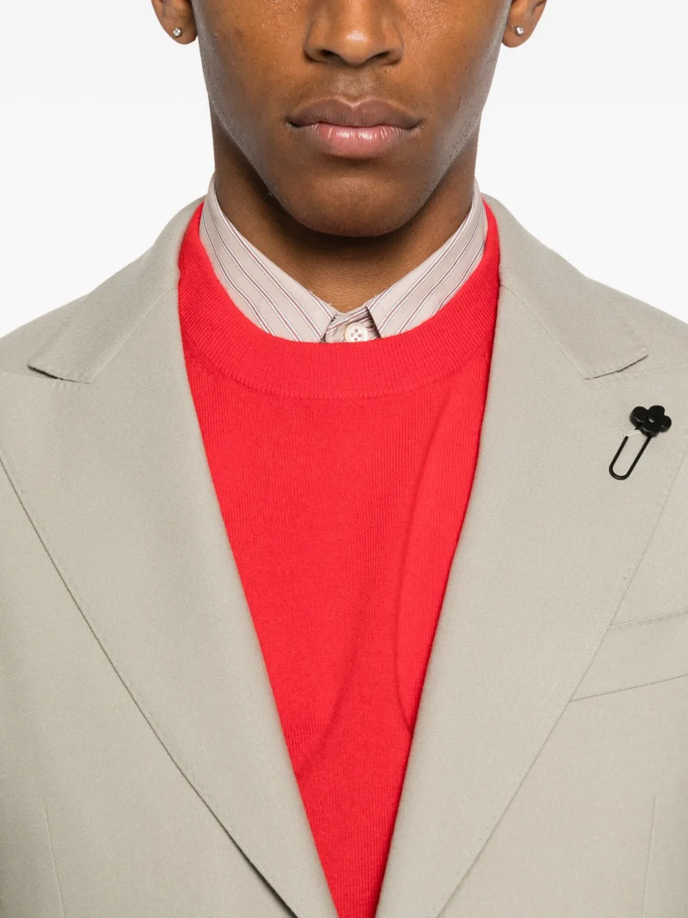 Lardini Patch-pocket Suit In Neutral
