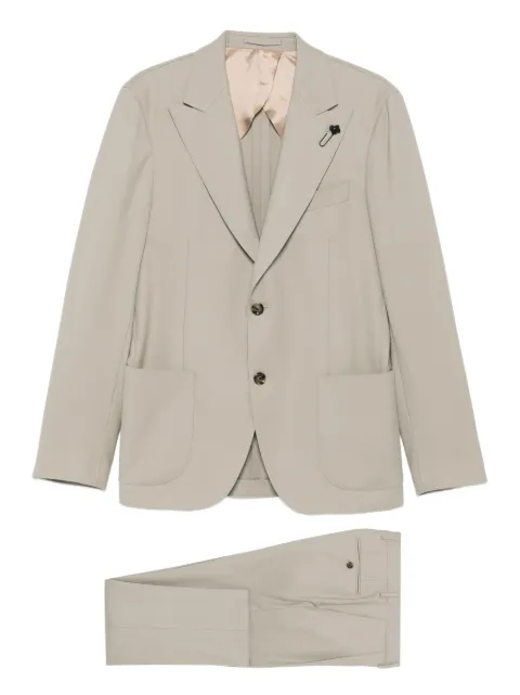 Lardini patch-pocket suit