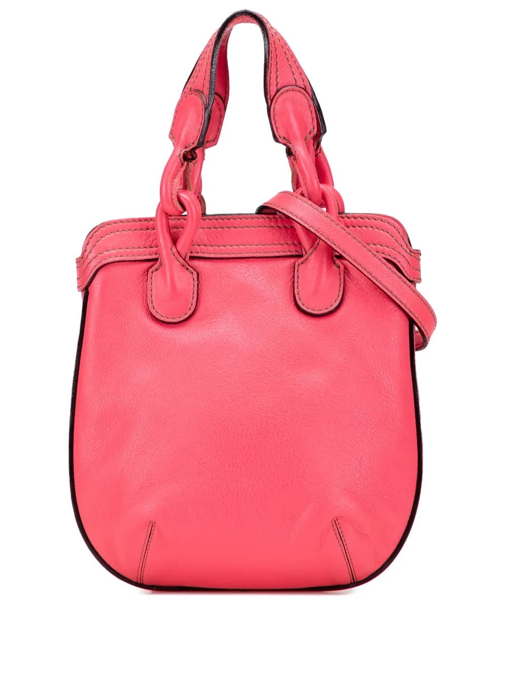 Loewe Pre-Owned 2007 レザー フィエスタ サッチェルバッグ - ピンク Loewe Pre-Owned 2007 レザー フィエスタ サッチェルバッグ - ピンク
