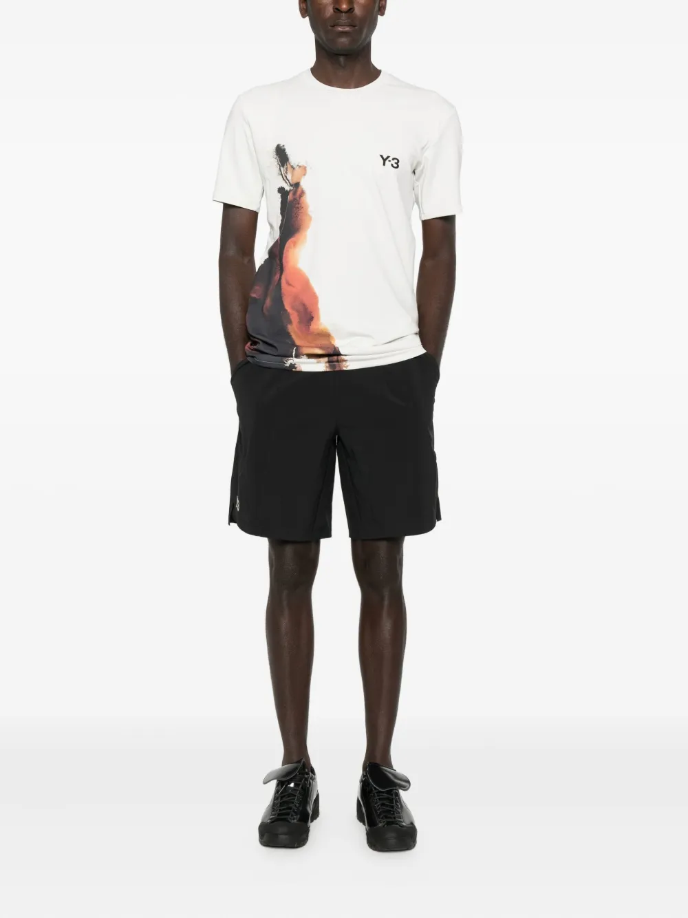 Y-3 abstract-print T-shirt | T-shirts | Image 2