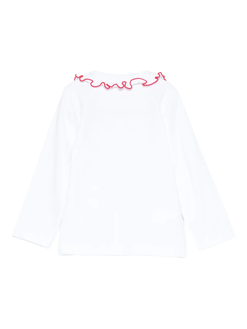 Mariella Ferrari ruffled-collar T-shirt | Baby T-Shirts | Image 2