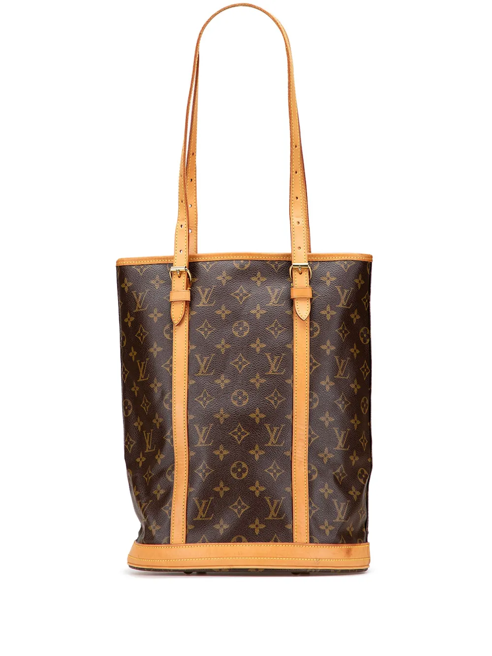 Louis Vuitton Pre-Owned 2003 モノグラム GM バケットバッグ - ブラウン Louis Vuitton Pre-Owned 2003 モノグラム GM バケットバッグ - ブラウン