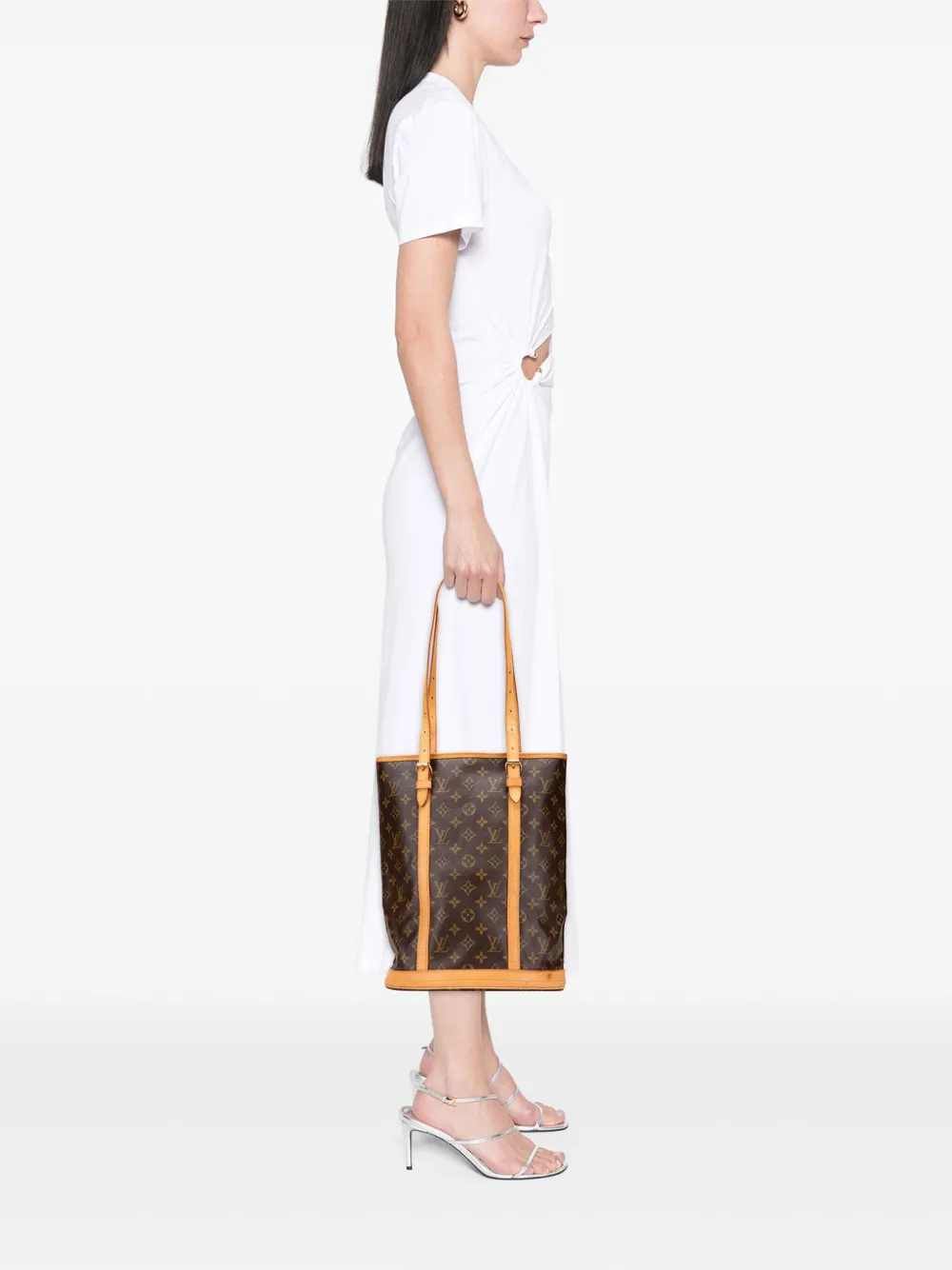 Louis Vuitton Pre-Owned 2003 Monogram GM bucket bag | Pre-Owned | Image 2