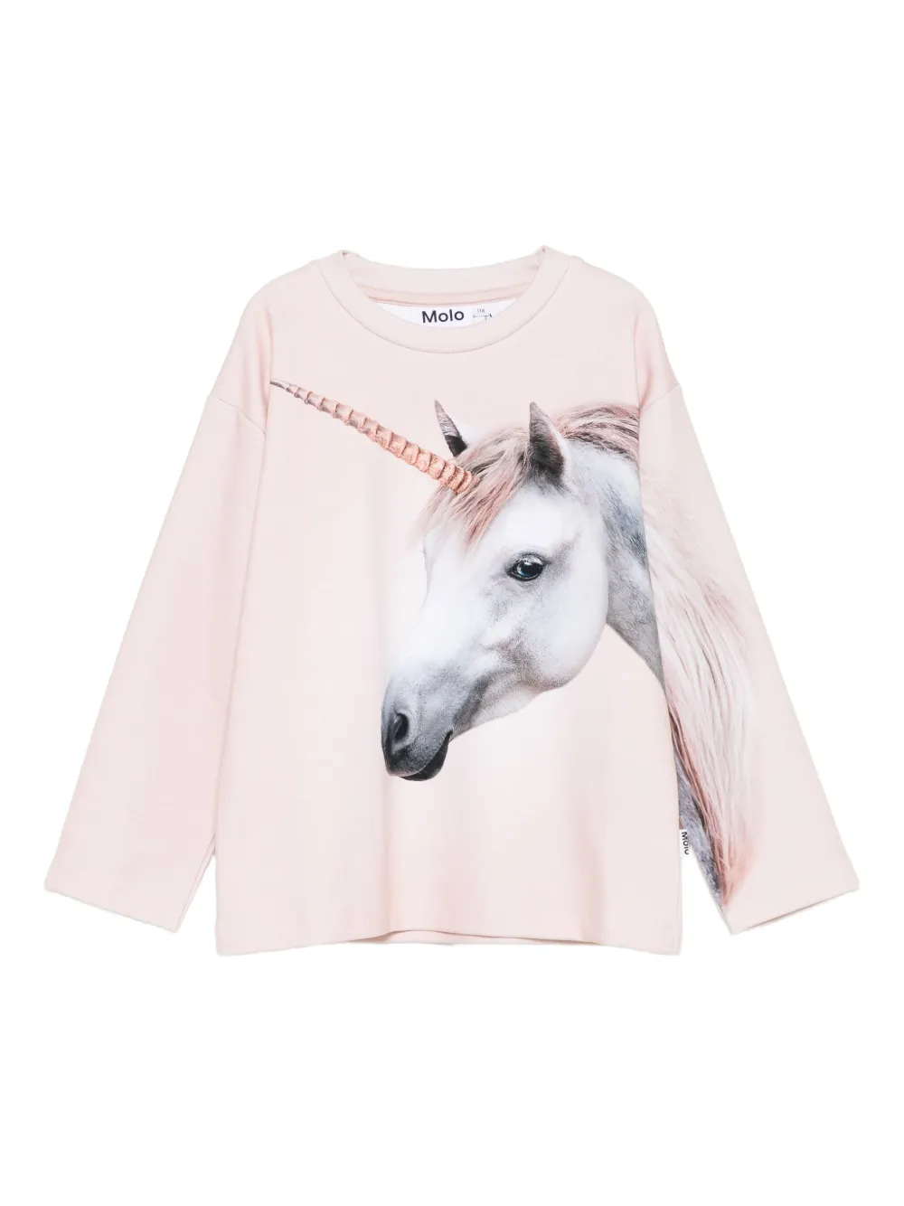 Molo playera con unicornio estampado | rosado | Image 1