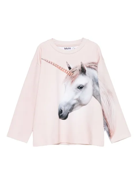Molo playera con unicornio estampado